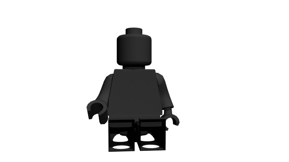 Artstation Lego Man Model Game Assets