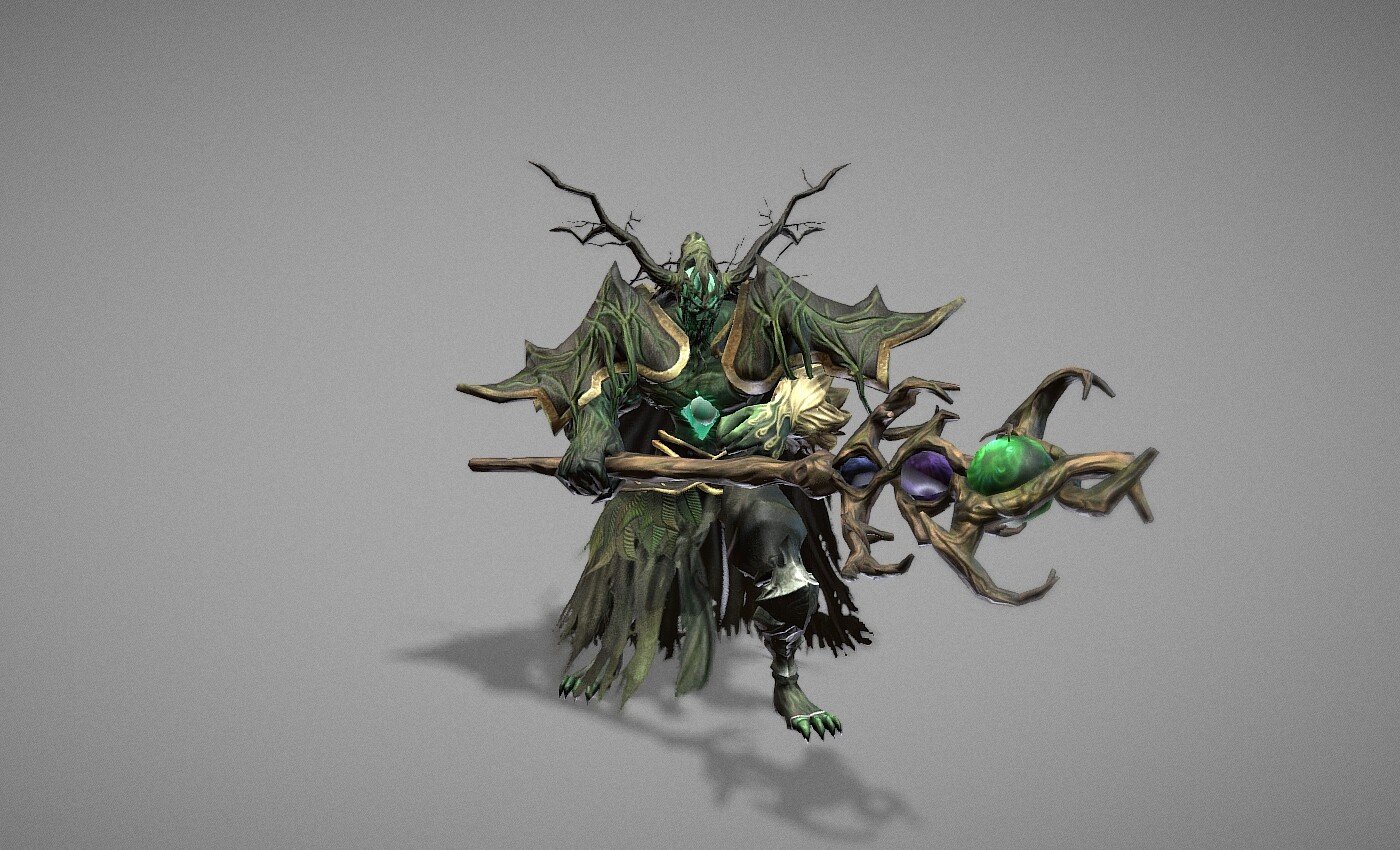 ArtStation - Necromancer Wizard Shaman | Game Assets