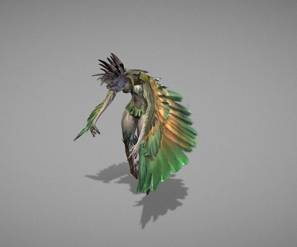 ArtStation - Harpy Myth | Game Assets