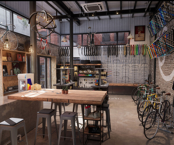 factory five bike shop