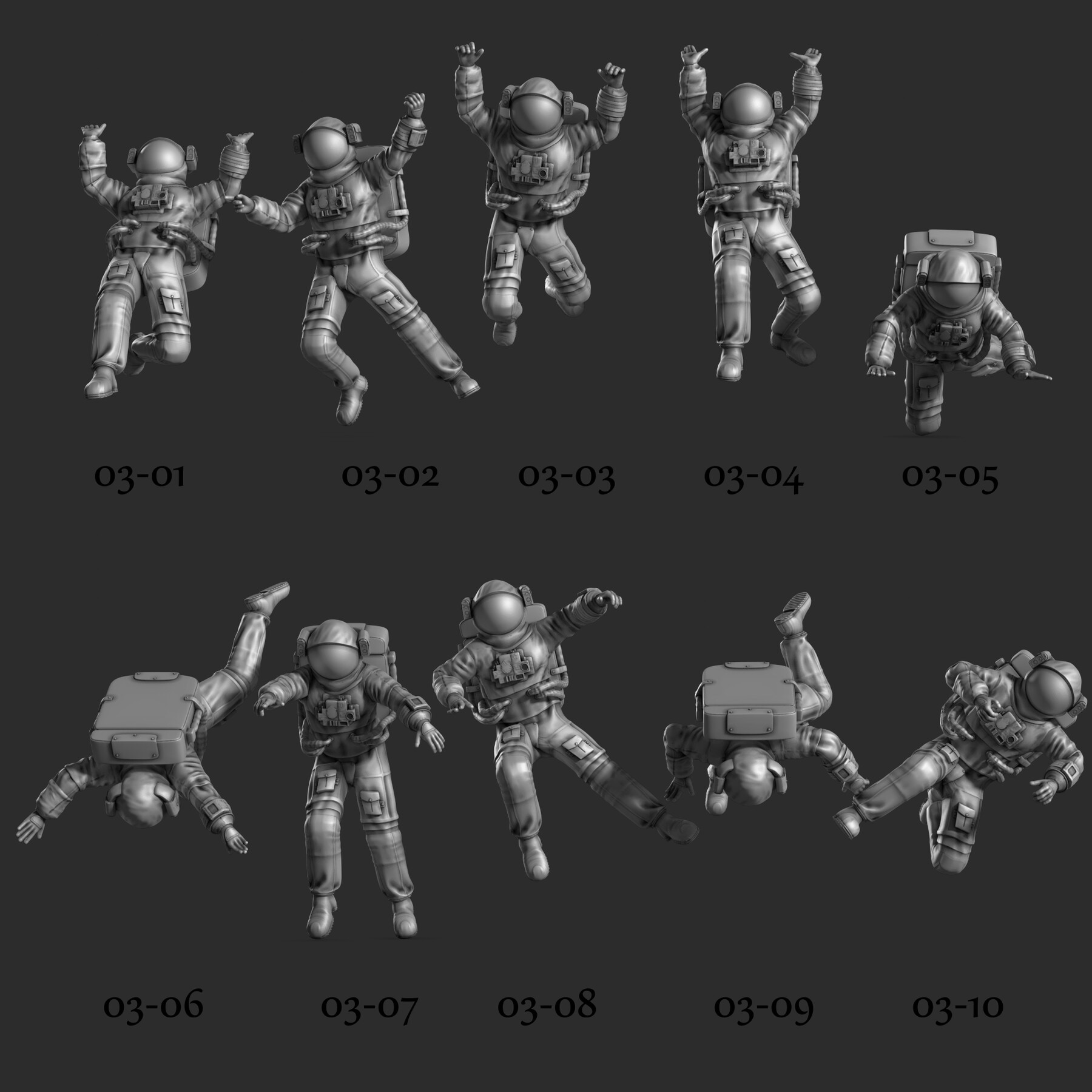 ArtStation - Astronaut 03 | Resources