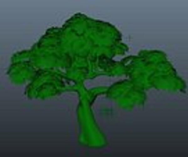 ArtStation - Tree cartoon | Game Assets