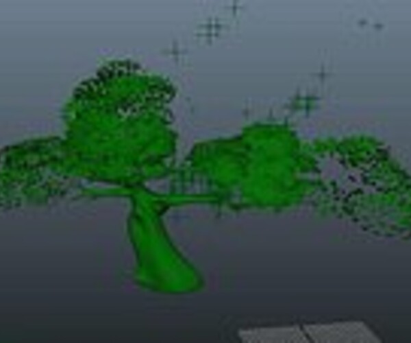 ArtStation - Tree cartoon | Game Assets