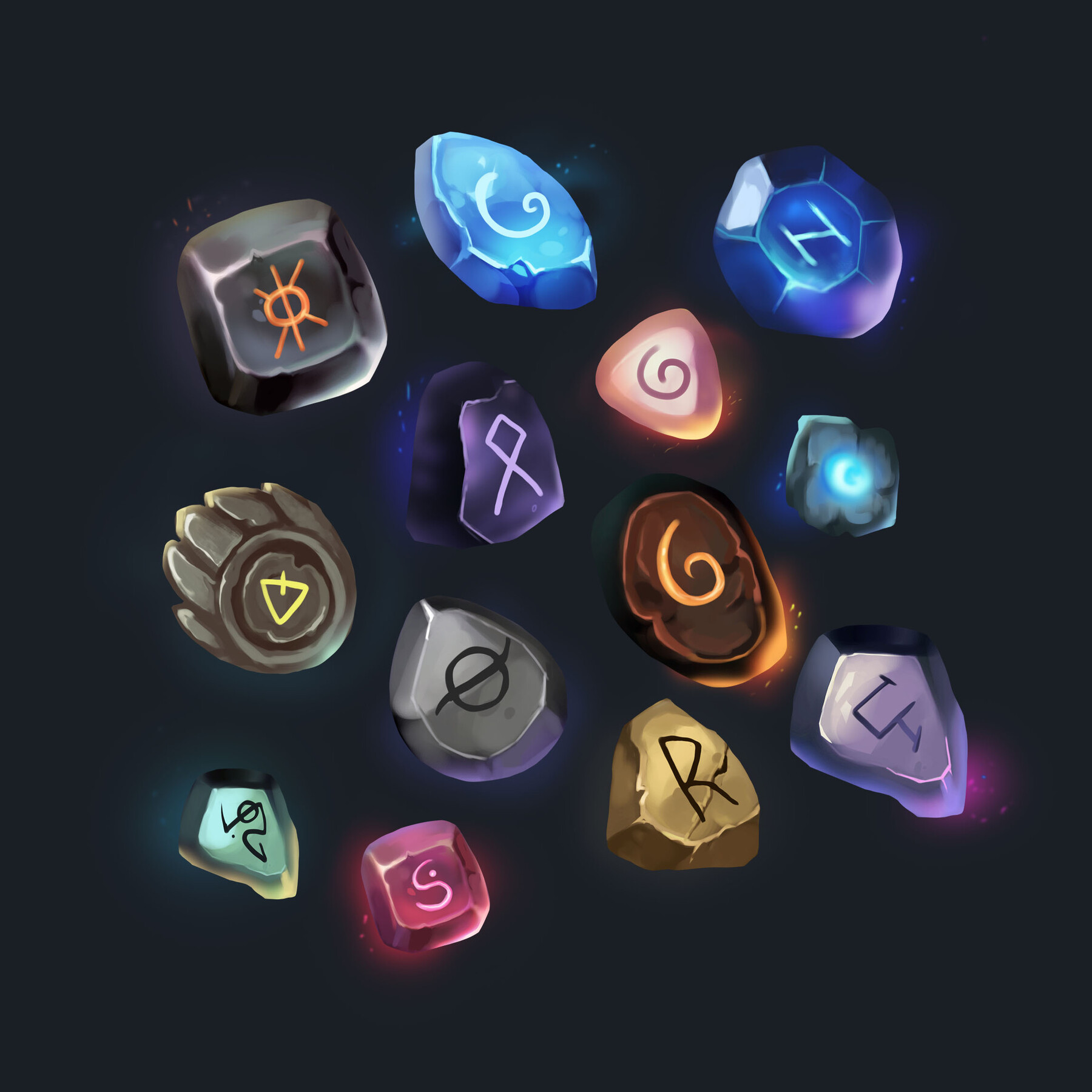 Elemental gems