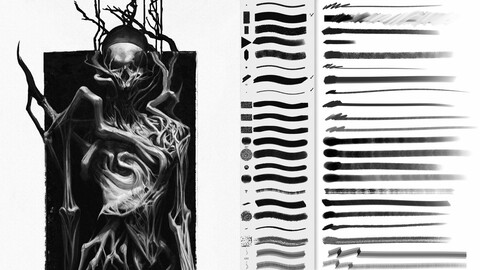 Painting & Rendering Brush Pack Vol.4