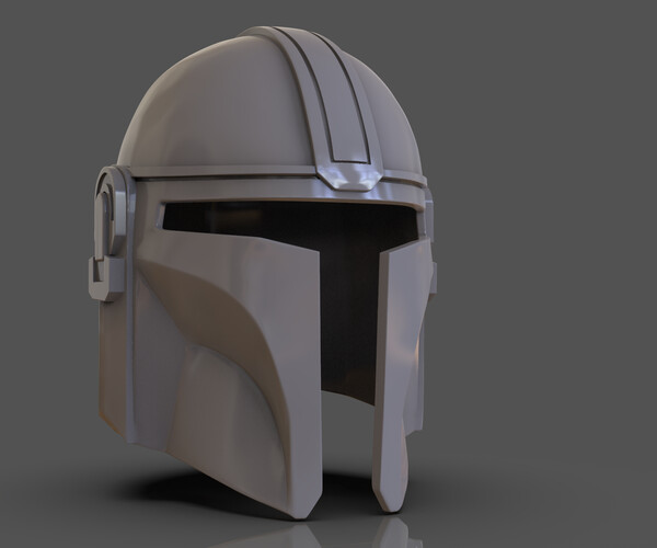 ArtStation - Din Djarin The Mandalorian Helmet Replica | Resources