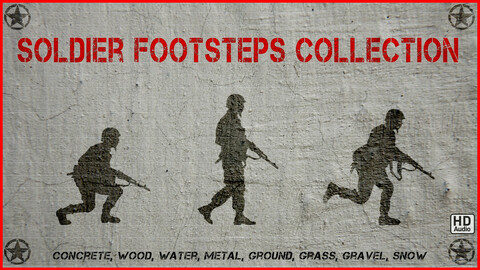 AAA Soldier Footsteps Collection