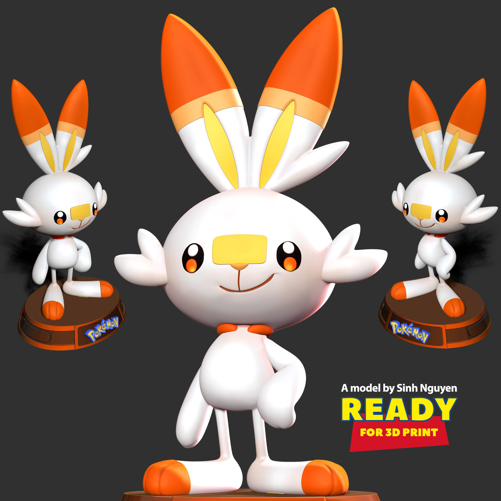 ArtStation - Scorbunny - Pokemon Fanart | Resources