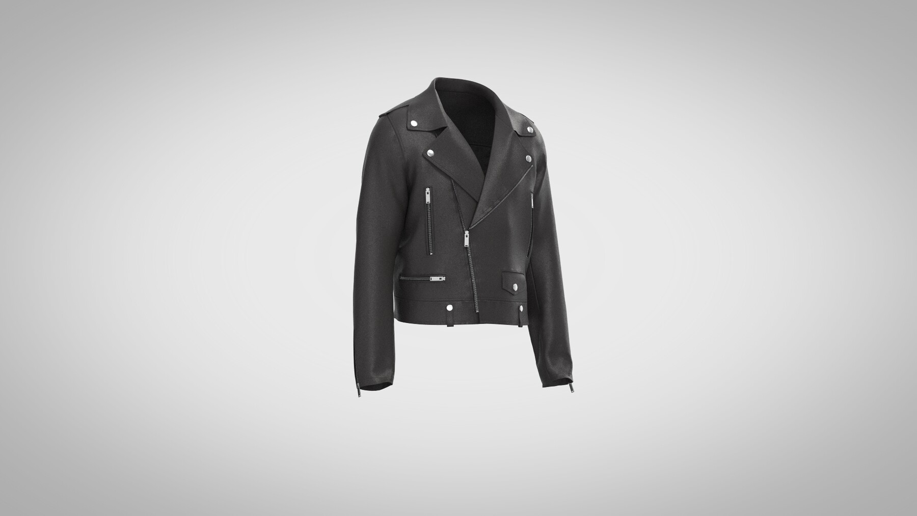 ArtStation - Leather Biker Jacket | Resources
