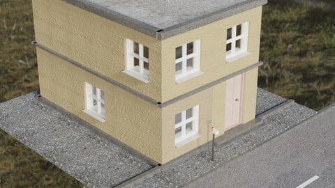 German House 2 - 3D-Model