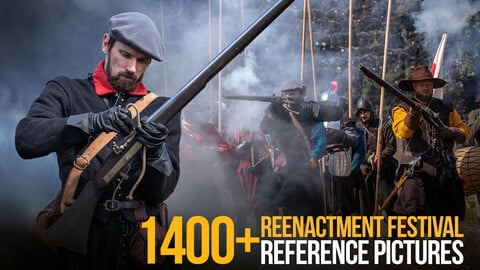 1400+ Reenactment Festival Reference Pictures