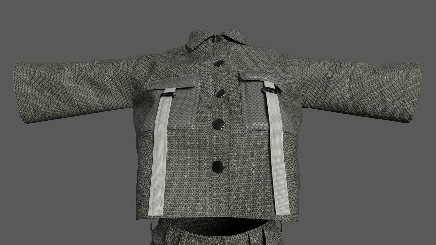 ArtStation - Women deress Marvelous designer + Textures | Resources