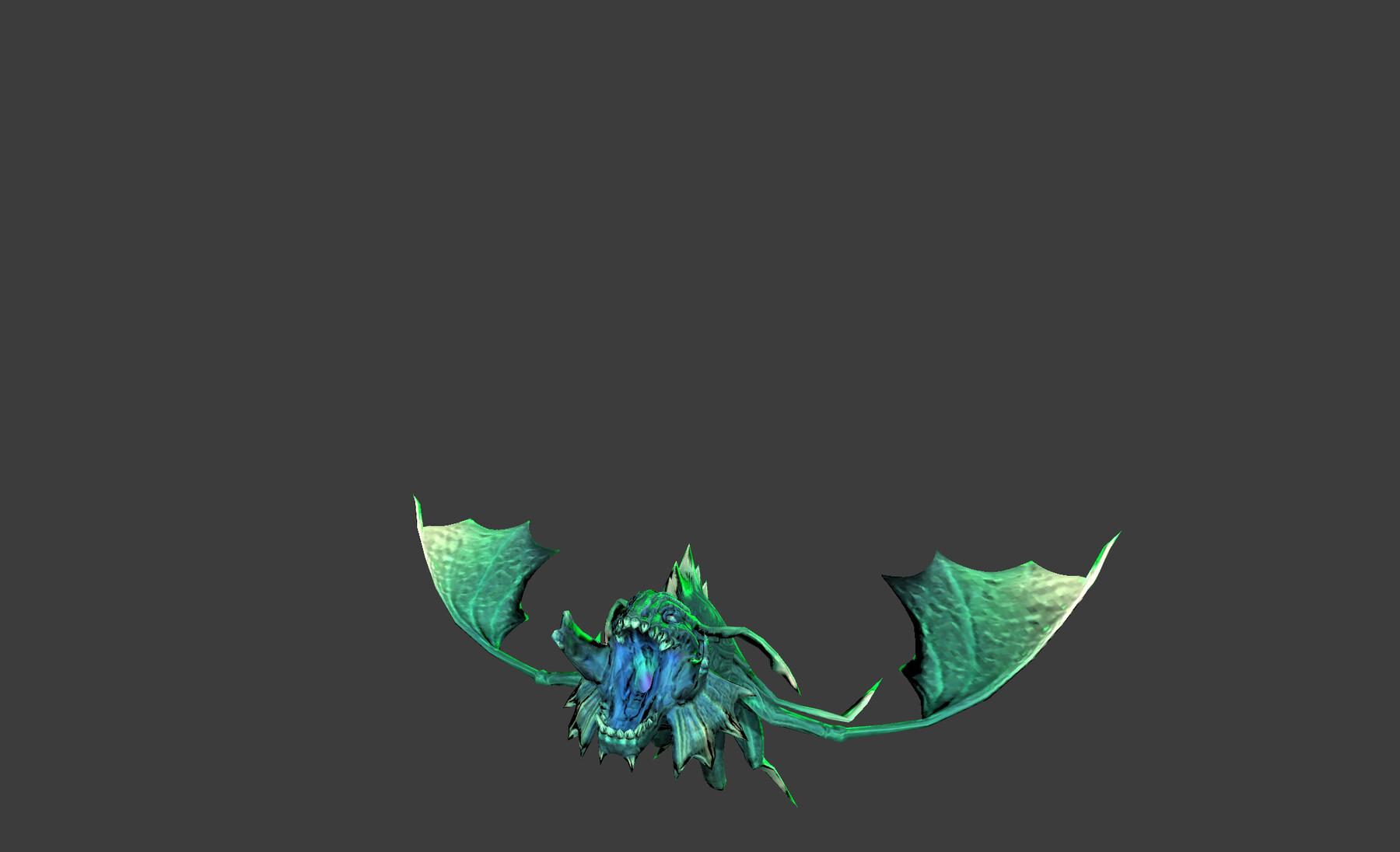 ArtStation Flying Lizard Mutant Bat Game Assets