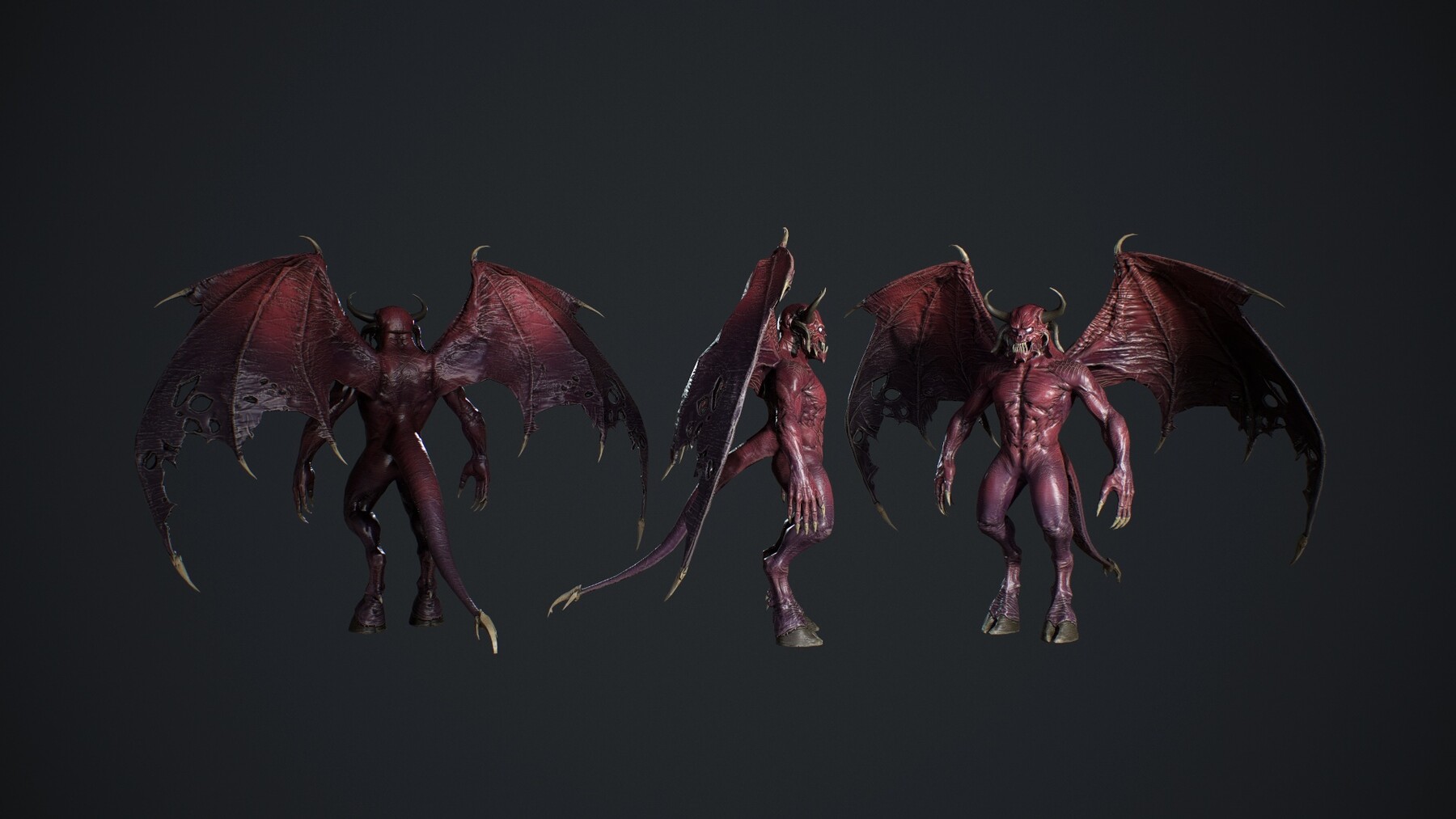 ArtStation - Demon 3 | Game Assets