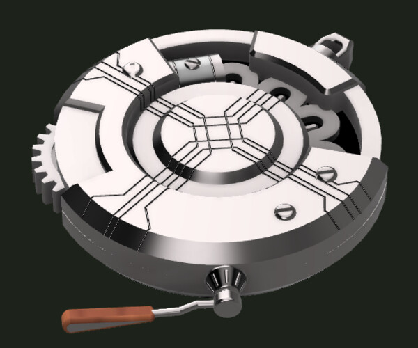 ArtStation Arcane League of Legends Ekko stopwatch 3D model