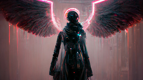 Cyberpunk Angel