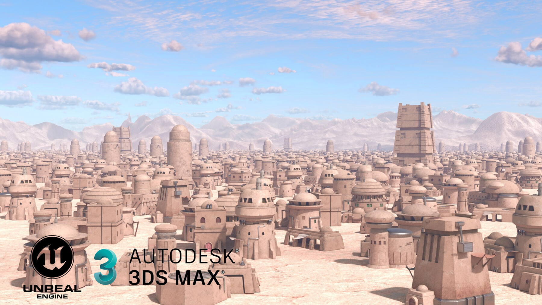 ArtStation - star wars tatooine buildings, Crates, Barrels and ...