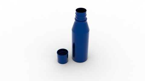 Blue Water Bottle Model WB2