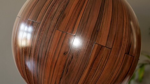 PBR - OFFICE WOOD PARQUET - 4K MATERIAL