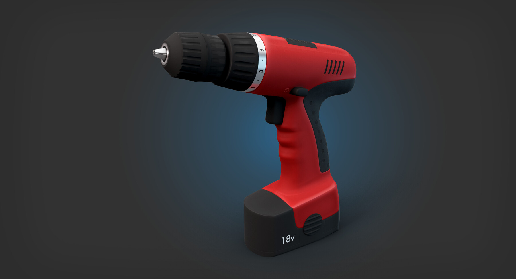 ArtStation Cordless Drill Game Assets