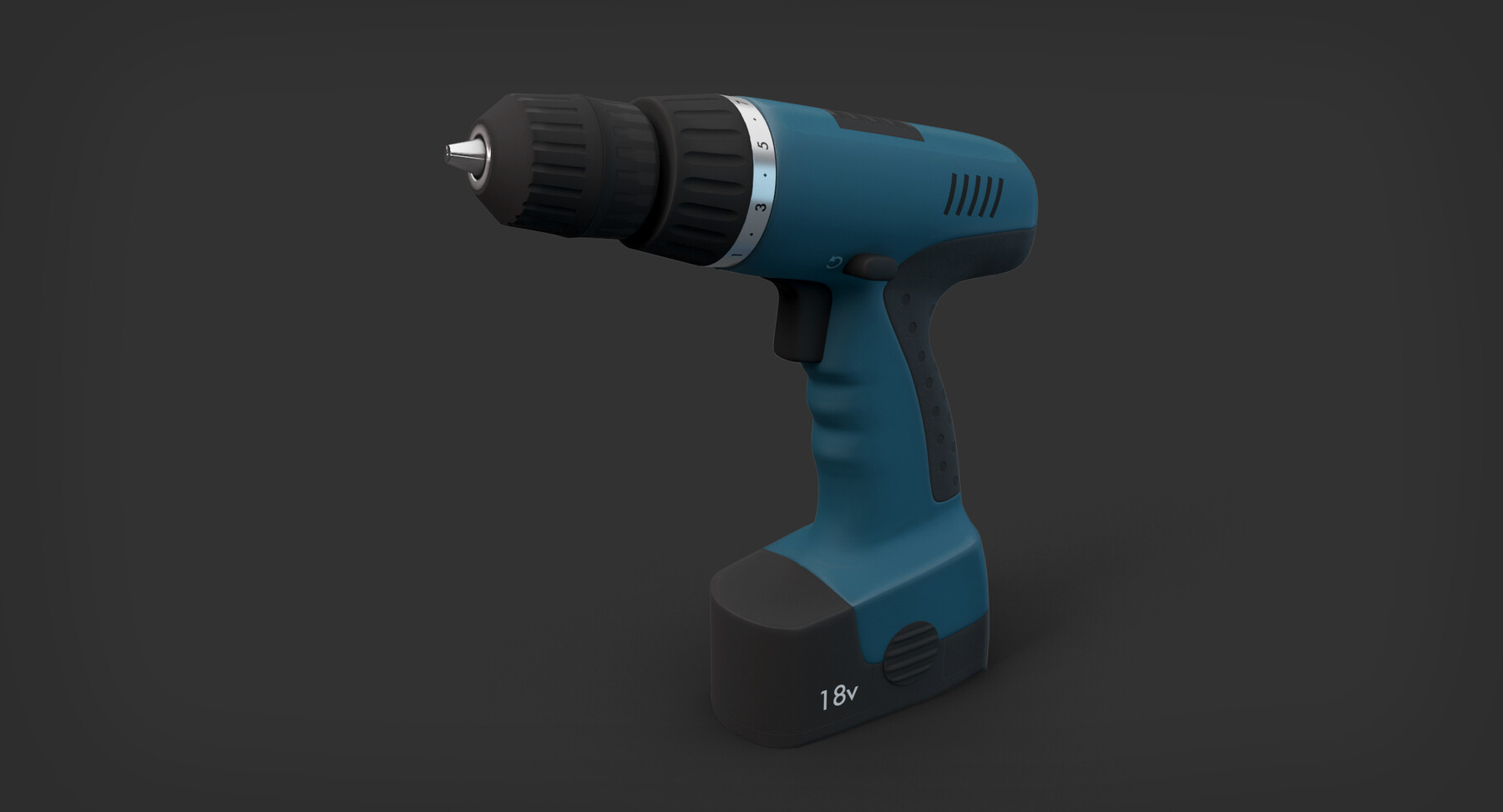 ArtStation Cordless Drill Game Assets