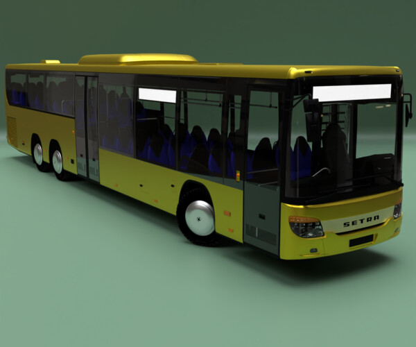 ArtStation - Bus SETRA | Game Assets