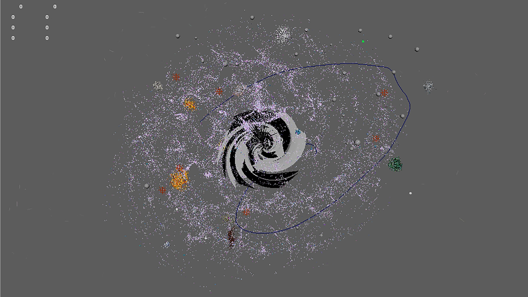 ArtStation - Universe Galaxy Starry Star Planet Particle Effect | Game ...