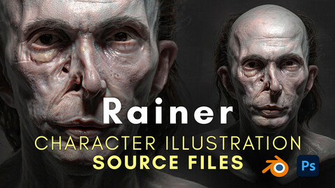 Rainer - Character Illustration Source Files