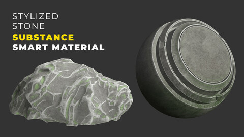 Stylized Stone Substance Smart Material