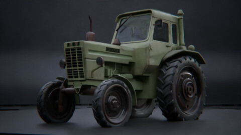 old tractor - MTZ80