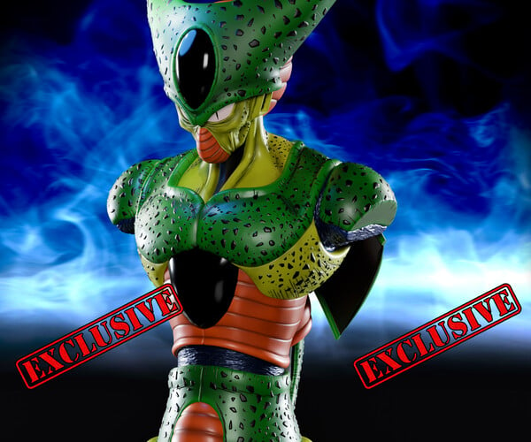 ArtStation - CELULA 3D BUST - DRAGON BALL | Resources