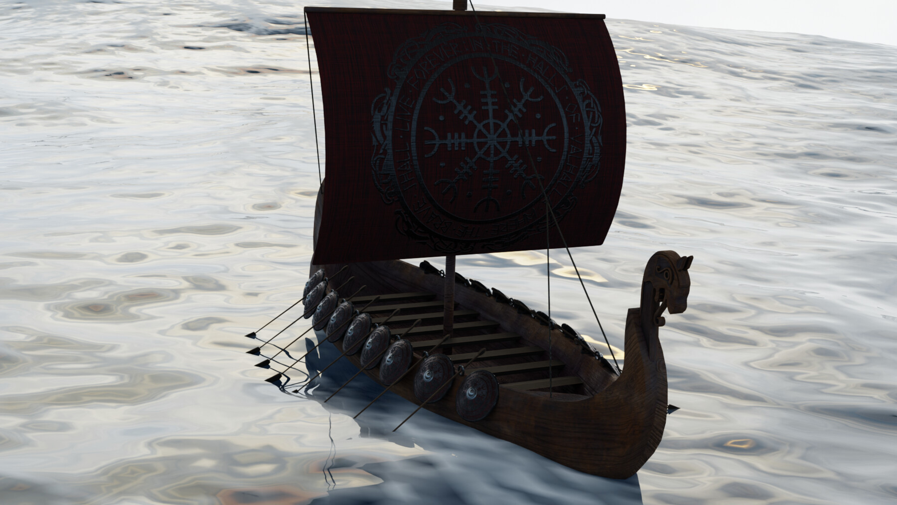 ArtStation - Viking Longboat | Game Assets