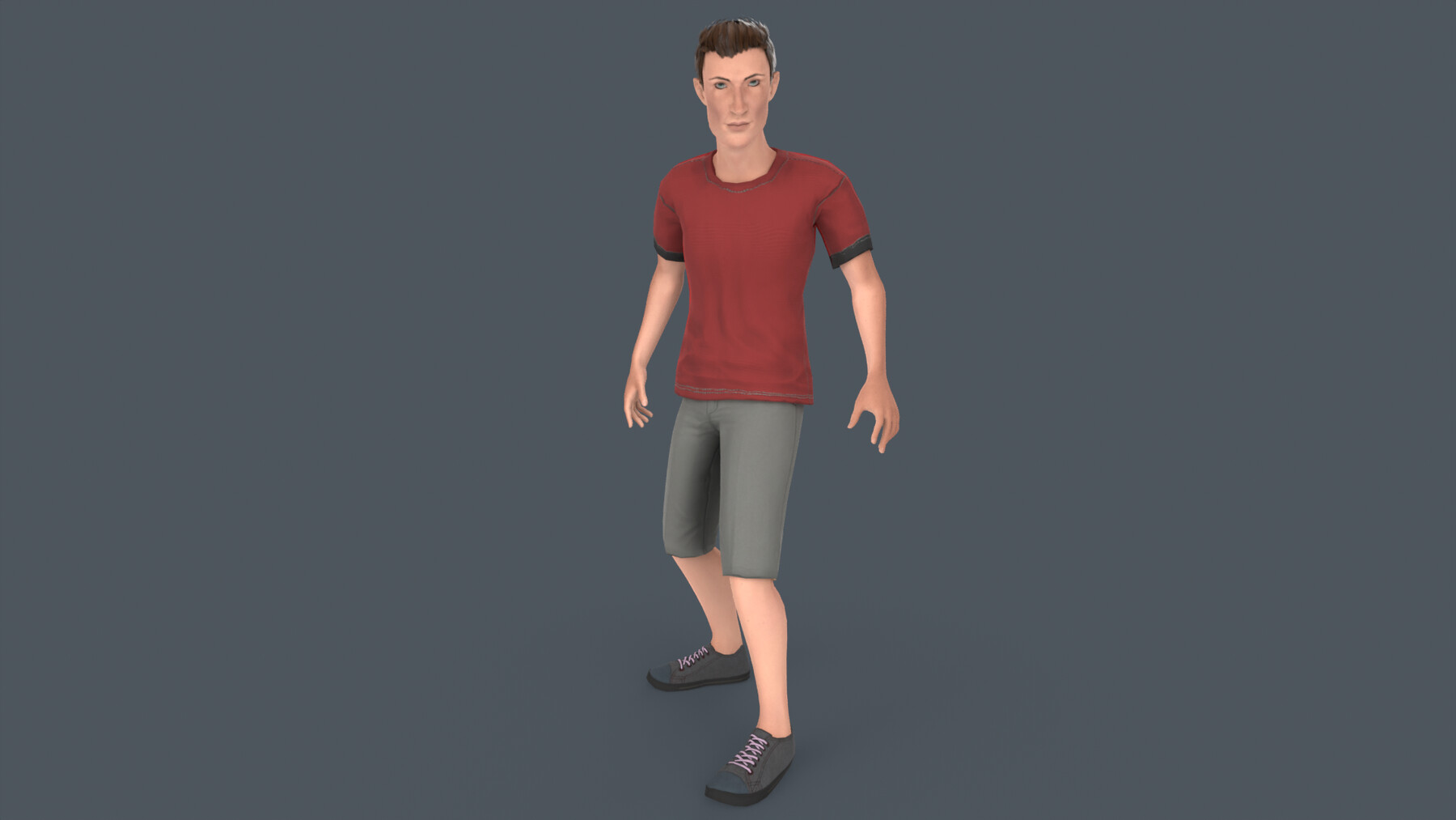 ArtStation - Tall Young Boy | Game Assets