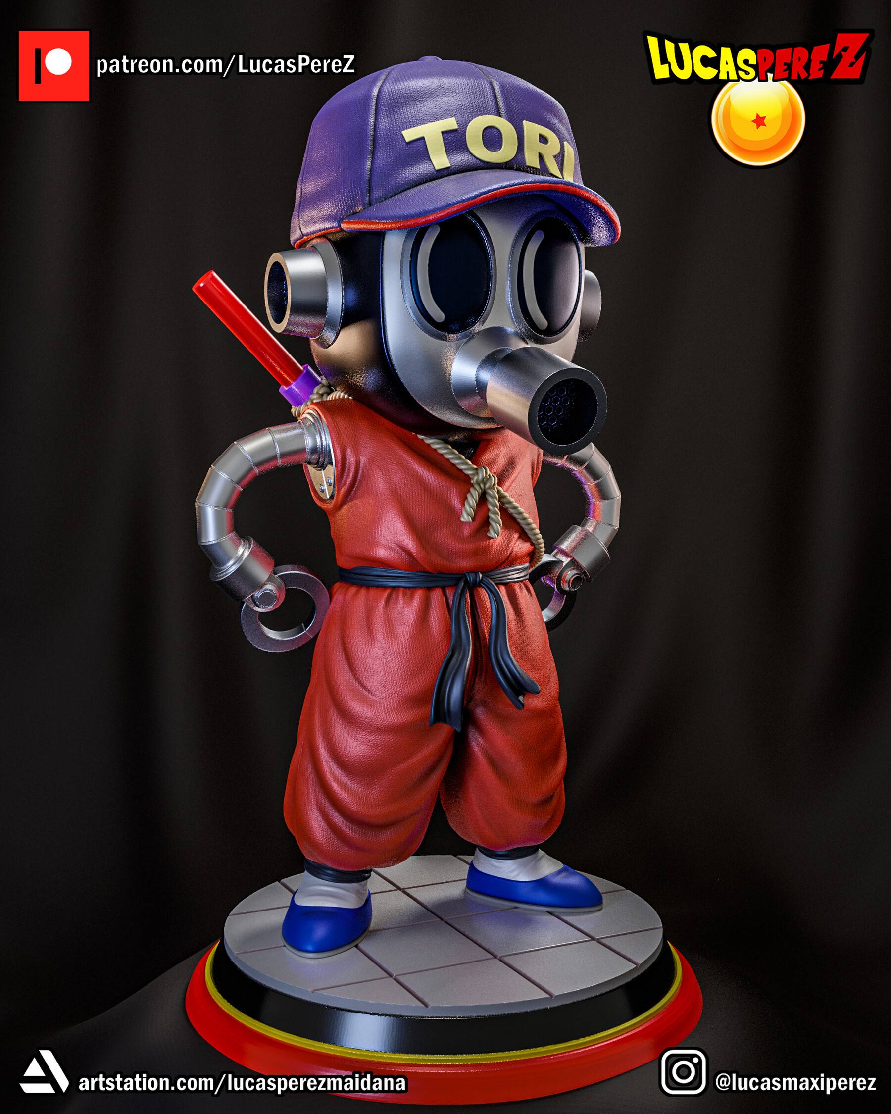 ArtStation TORIBOT DRAGON BALL Resources