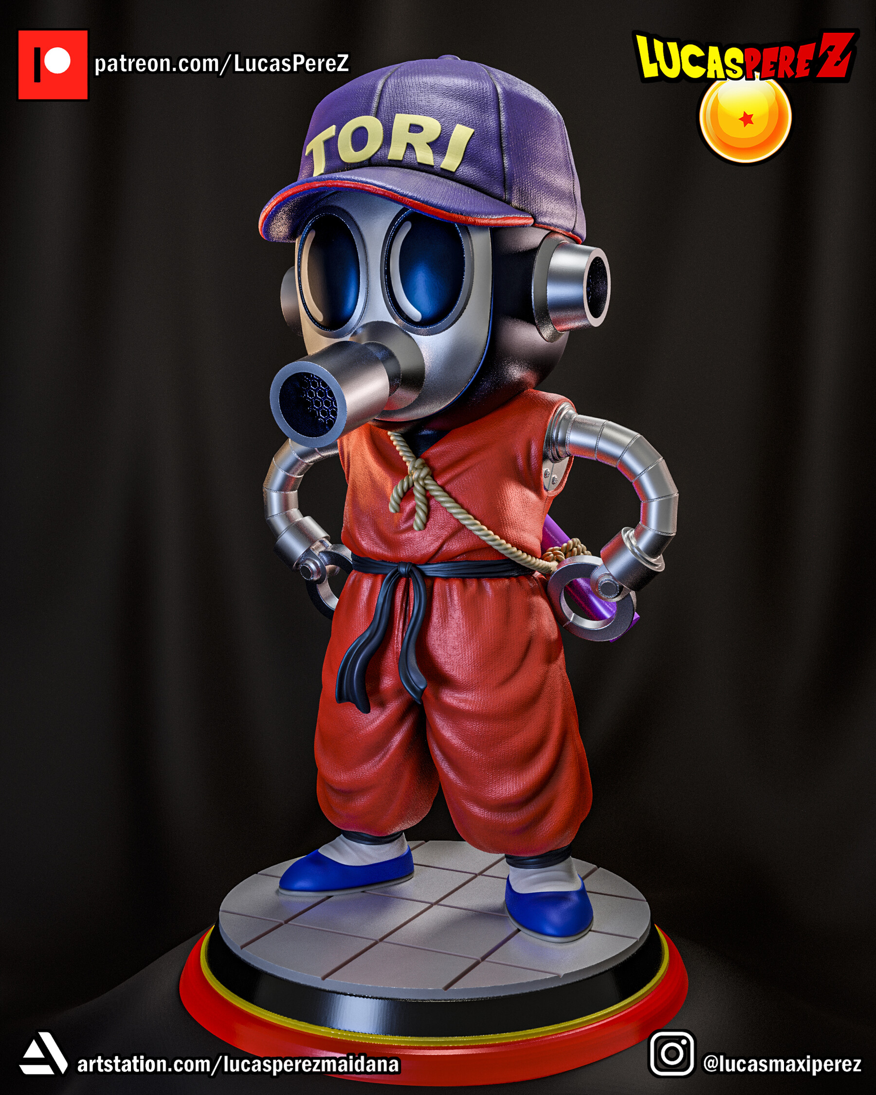ArtStation TORIBOT DRAGON BALL Resources