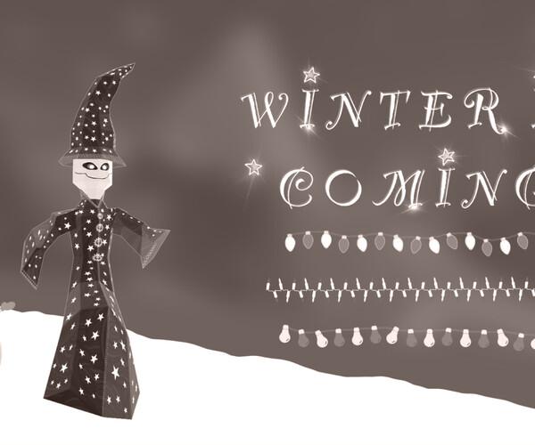 ArtStation Free! Procreate Brushes Christmas Lights Stamps Brushes