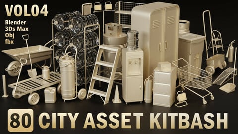 80 City Asset Kitbash