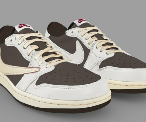 ArtStation Travis Scott x Air Jordan Low Reverse Mocha