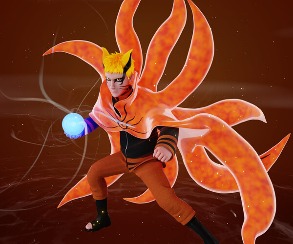 ArtStation - Naruto Baryon Mode | Resources