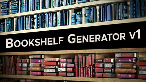 Bookshelf Generator and Texture Pack - v1