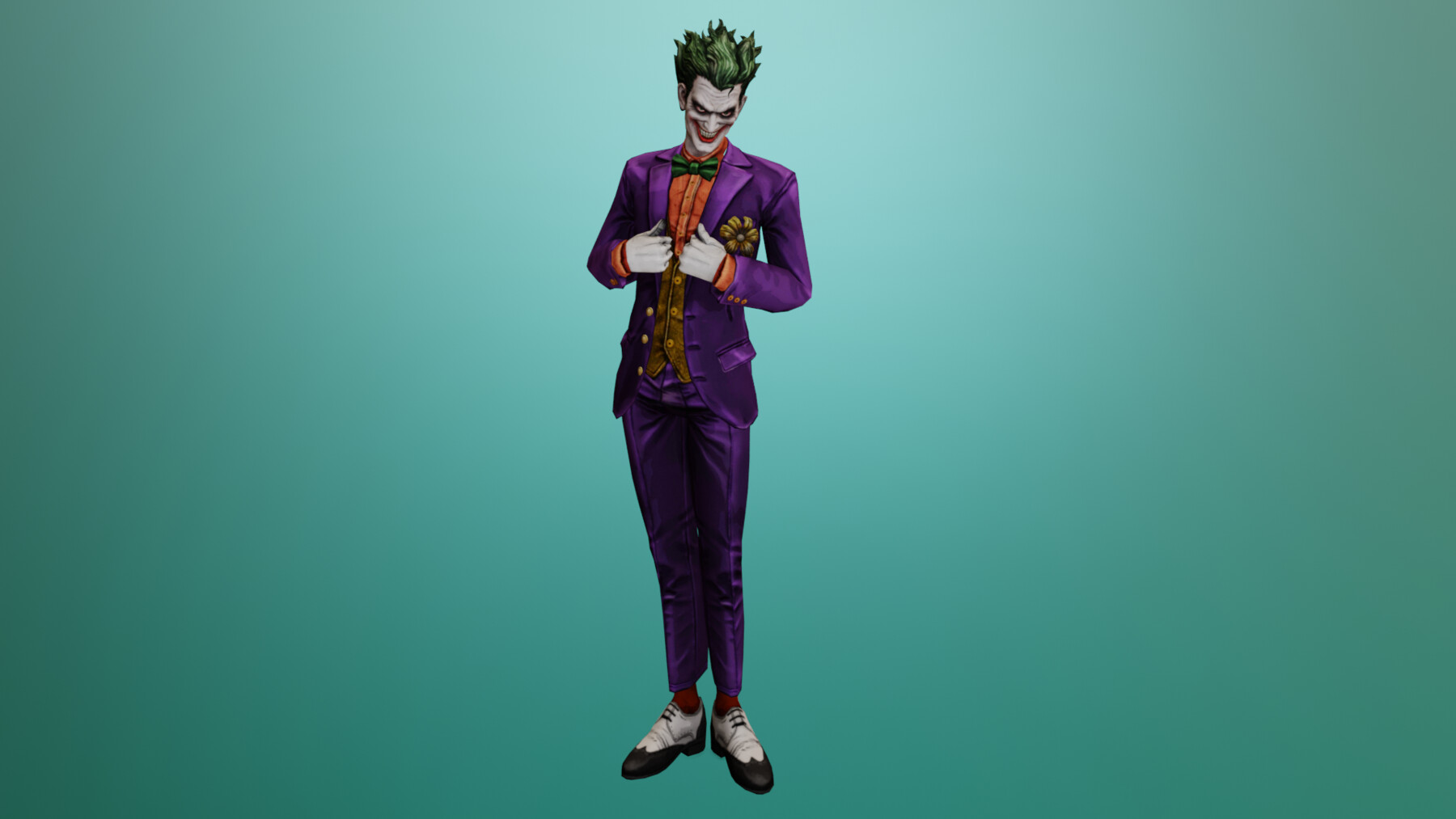 ArtStation JOKER LOW POLY GAME READY Game Assets