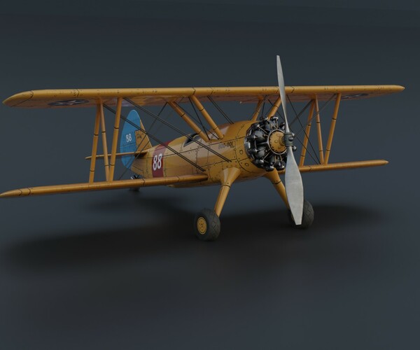 ArtStation - Aeroplane pack | plane | Textured File for Blender | Blend ...