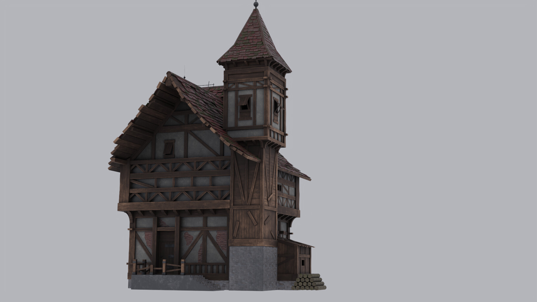 ArtStation - Medieval House | Game Assets