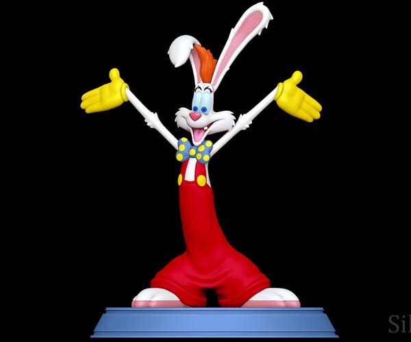 ArtStation - Roger Rabbit - Who Framed Roger Rabbit 3D print model ...