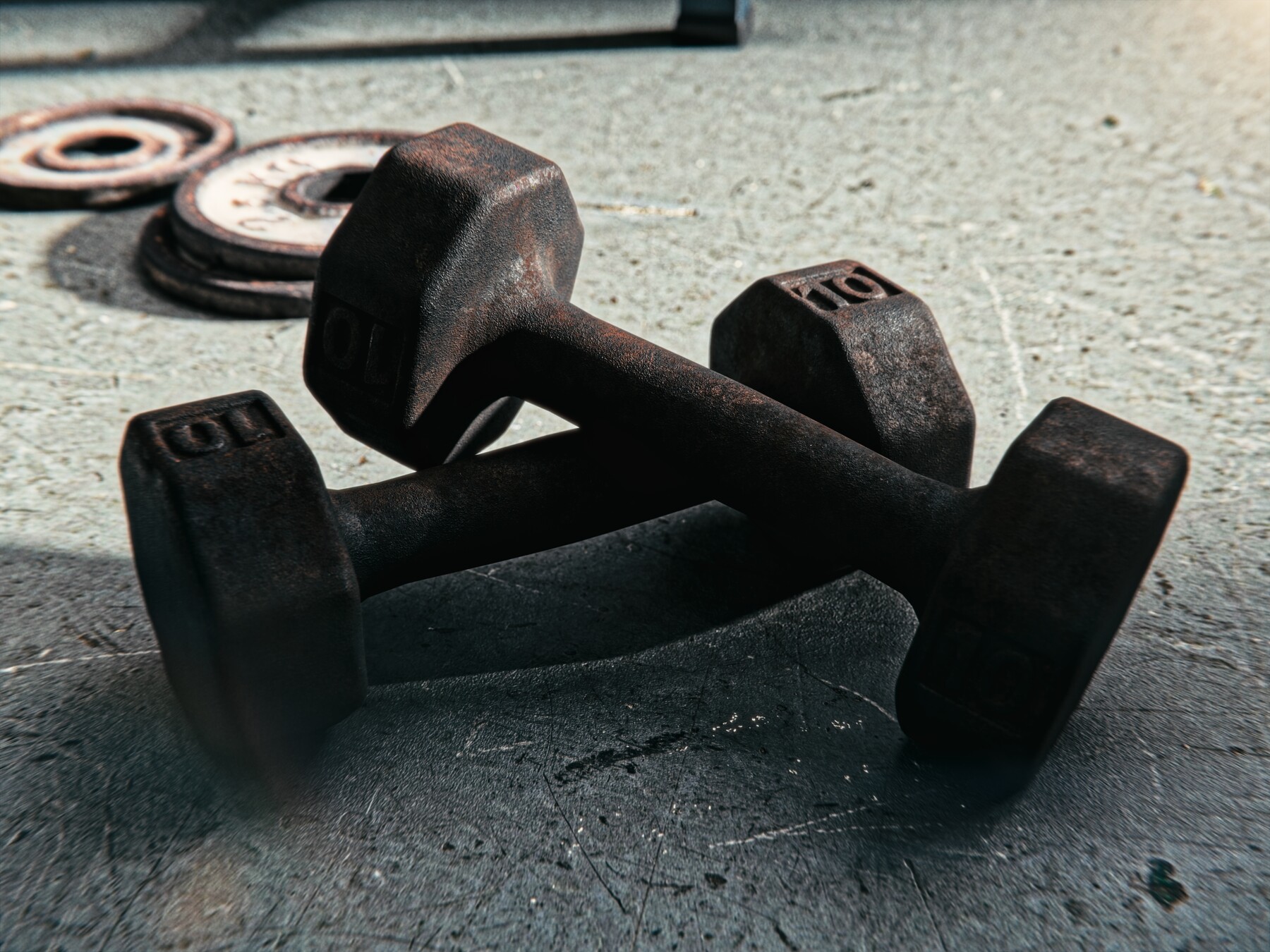 ArtStation Rusty weights pack Resources