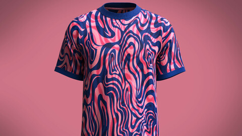 Men's Zebra Print T-Shirt