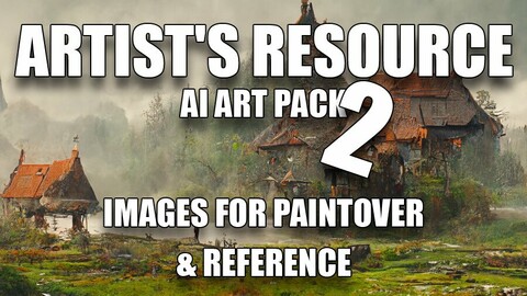 Artist's Resource Pack 2: Images for Paintover & Reference