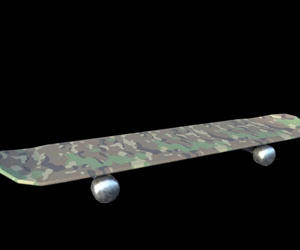 ArtStation - Skateboard - PBR - Textured | Game Assets