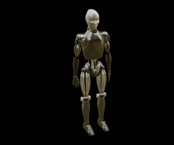 ArtStation - ROBOT GAME READY 3D MODEL | Game Assets