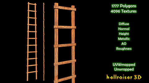 Ladder - PBR - Textured